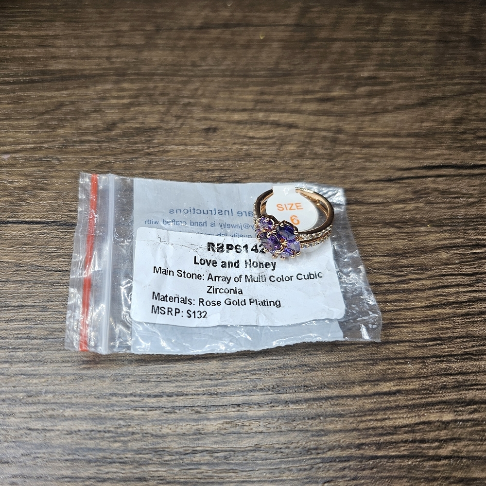 BP RING SIZE 6 LOVE AND HONEY